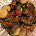 ひま☆まま's cooksnap of when they made トマト缶を使わない簡単ズッキーニナス炒め.