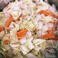 らぶやん☆'s cooksnap of when they made 簡単キャベツとベーコンの白だしスープ.