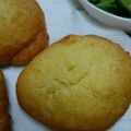 ねこのしもべ's cooksnap of when they made ケンタッキー風？HKMで簡単ビスケット♪.