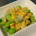 スポボブ's cooksnap of when they made コーンと枝豆の☆黒酢玉ねぎサラダ♪.