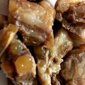 ku〜pa's cooksnap of when they made 沖縄の味☆ソーキ（豚軟骨）の煮付け.