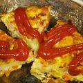 ゴーにこ's cooksnap of when they made レンジで時短☆具沢山スパニッシュオムレツ.
