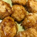 クック2AM4J1☆'s cooksnap of when they made はんぺん入りフワフワ鶏つくね.