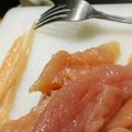 おっさん料理挑戦中's cooksnap of when they made 簡単！新玉ねぎとささ身のマヨわさ和え.