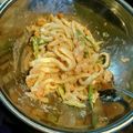 さぁ★たぁ★'s cooksnap of when they made 簡単５分☆たらことアスパラの冷製パスタ.