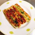 ぱんだ170071's cooksnap of when they made 竹輪のネギ天風.