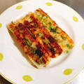 ぱんだ170071's cooksnap of when they made 竹輪のネギ天風.