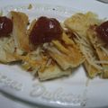 yunatanママ's cooksnap of when they made ☆　余ったパンミミで チーズ焼き　☆.