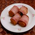 のば☀のば's cooksnap of when they made かぼちゃ煮リメイク♪　かぼちゃベーコン☺.