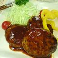 imoco92's cooksnap of when they made ふんわりジューシー・煮込みハンバーグ.
