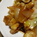 がちまやけいさん's cooksnap of when they made 鶏軟骨とキャベツの甘辛炒め.