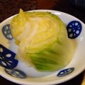 rikihaha's cooksnap of when they made すぐ出来る！簡単・本格「白菜の即席漬け」.