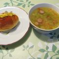 Mawaru7's cooksnap of when they made 冷蔵庫の整理でスープを☆.