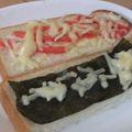 きらり流れ星's cooksnap of when they made 海苔ちーずトースト☆.