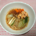 リラックマ君ママ♡'s cooksnap of when they made エビと春雨のスープ☆.