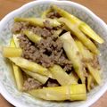 いとりんりん's cooksnap of when they made 根曲竹（姫たけ）と豚挽き肉の味噌煮こみ.