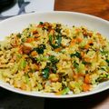 momo634's cooksnap of when they made 味付け簡単！和風チャーハン.