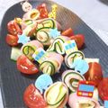 coconut☺︎'s cooksnap of when they made お弁当に♪ハムときゅうりのお花✿.