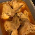 お嫁ちゃんVN's cooksnap of when they made お手軽♪手羽先のビール煮.