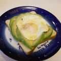 龍青空ママ's cooksnap of when they made アボカドエッグトースト.
