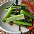NAGANO久留米's cooksnap of when they made 青菜のササッと中華風炒め.