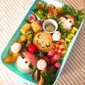 naru＊café's cooksnap of when they made モンスターボール♪キャラ弁♪ポケモン♪.