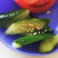 にんじんタイカレー's cooksnap of when they made 簡単♡きゅうりのさっぱり漬け♪.