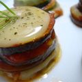 しづほ's cooksnap of when they made トマトと茄子とチーズのミルフィーユ.