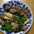 urabetch's cooksnap of when they made 豚肉とナスとピーマンの炒め煮.