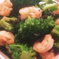 sugarbeast's cooksnap of when they made 簡単！海老とブロッコリーの中華炒め.