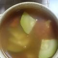 なおつん0802's cooksnap of when they made トマトとズッキーニの中華スープ.