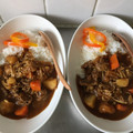 ねむたいメロン's cooksnap of when they made ＊簡単ほんだしで和風カレー丼＊.