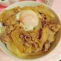 ゆっけどーん's cooksnap of when they made ガッツリ豚丼でガッチリ男の胃袋♥温玉のせ.