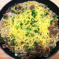 mocomoco♪'s cooksnap of when they made 牛丼具の残りを使って瓦そば風.