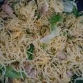 クックるん☆戦隊's cooksnap of when they made ゴーヤ好きのゴーヤ塩焼きそば.