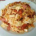 akokuma♪'s cooksnap of when they made 簡単！キムチとキャベツと豚肉で焼きうどん.