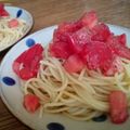 ぎんみるく's cooksnap of when they made 糖質0g麺でトマトの冷製パスタ.
