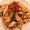 あゆあゆばにら's cooksnap of when they made 簡単☆豚こまのネギ塩麹炒め.