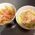 ♪＊♪＊'s cooksnap of when they made かにかまとキャベツで海鮮風春雨サラダ.