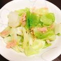 ❁しろちゃん❁'s cooksnap of when they made お酢で簡単☆キャベツとツナのサラダ.
