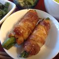 xMARILYNx's cooksnap of when they made インゲンと人参の肉巻き(　`ω´　).