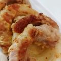 0nohaha's cooksnap of when they made 肉巻きカレーオニオンリング.