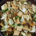 ちゃんぱむ's cooksnap of when they made 厚揚げ野菜炒め 初心者でも簡単でした☆.