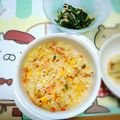 さん屁ぇです's cooksnap of when they made 簡単にお店の味！！本格チャーハン.