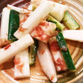 ひな☆☆みー's cooksnap of when they made 梅でさっぱり♪山芋ときゅうり和え.