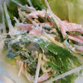 erumo11's cooksnap of when they made 水菜と鶏ささみの簡単サラダ.