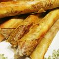 ayappi18's cooksnap of when they made 大豆のお肉で揚げないヘルシー春巻き.