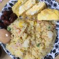 クックUYIZK3☆'s cooksnap of when they made 卵焼きと卵チャーハンの卵ワンプレート.