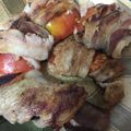 うさぎさん⭐️'s cooksnap of when they made 豚バラ肉野菜巻き巻き茄子トマトバージョン.