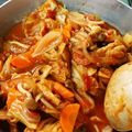 どらり☆'s cooksnap of when they made 鶏肉と春キャベツのトマト煮込み♡.